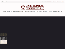 Tablet Screenshot of cathedralconsulting.com